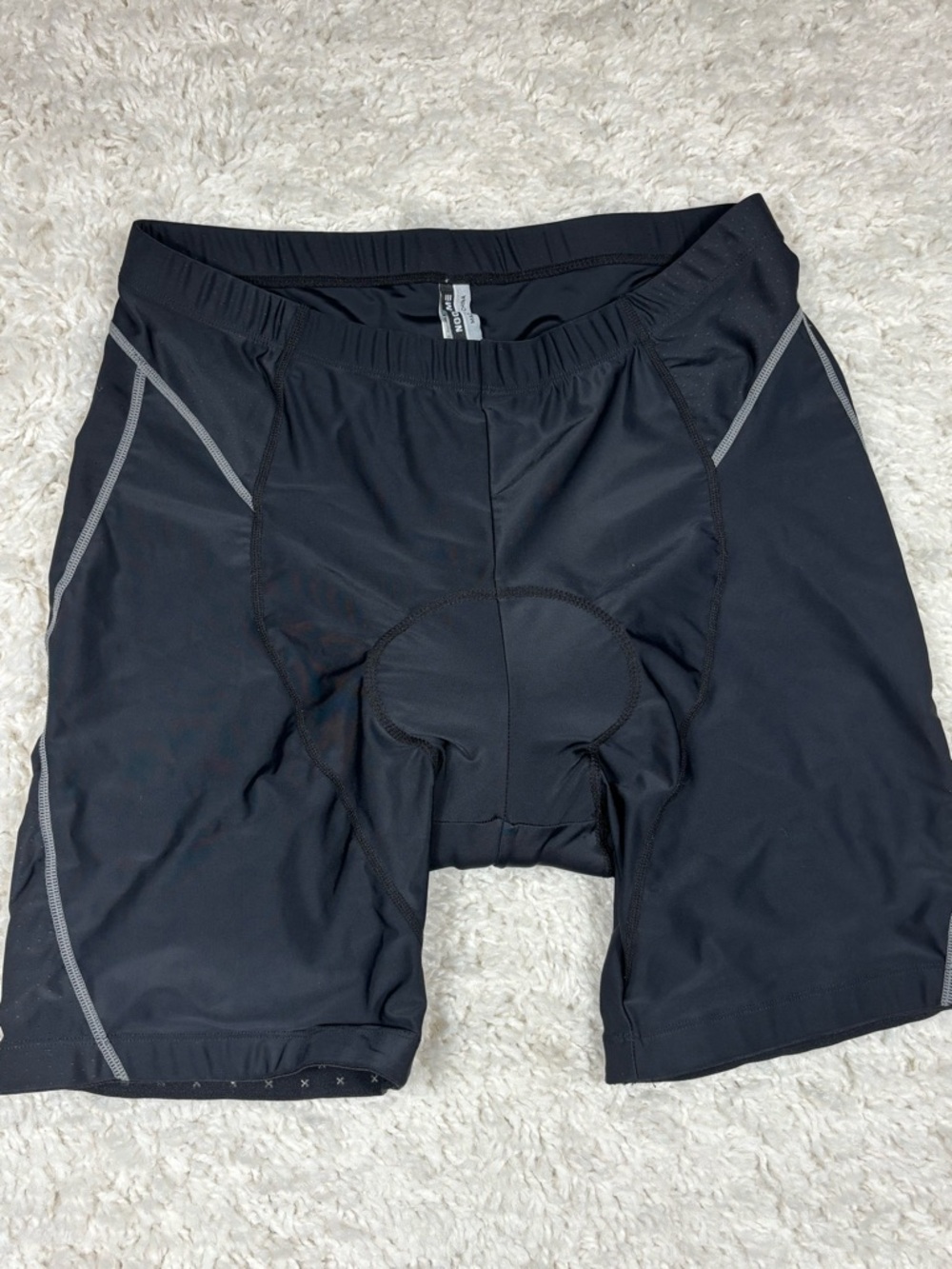 NOOYME Men’s Padded Cycling Shorts XXL Black Gel Chamois Bike Shorts
